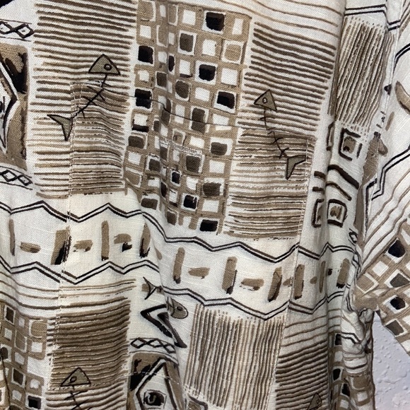 Men’s size large Joe Marlon, 100% cotton button down Hawaiian shirt p6 - Picture 2 of 5